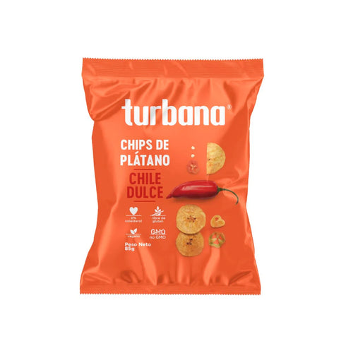 CHIPS DE PLATANO CHI/DUL 85G TURBANA